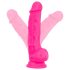 Blush Neo - realistický dildo s prísavkou - 19 cm - ružový