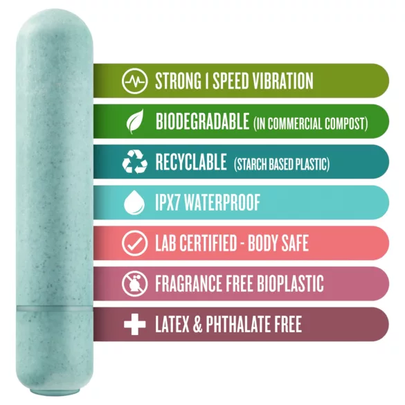Gaia Eco M - ekologický tyčový vibrátor (tyrkysový) - stredný