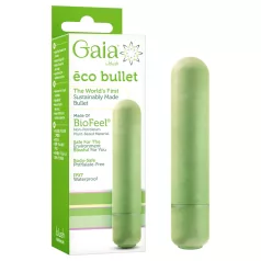   Gaia Eco M - vibrátor na bod G - ekologický - zelený - stredný