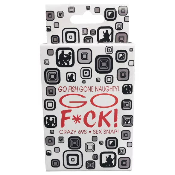 GO F*CK - erotické karty - Kama Sutra - 52 kusov