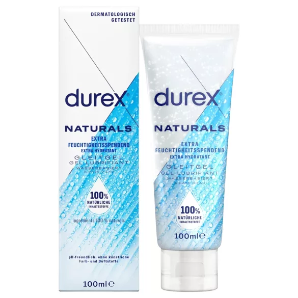 Durex Natural - lubrikačný gél na vodnej báze - hydratačný - 100ml