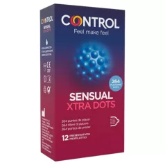 Control - prezervatív s extra bodkami - 12 ks