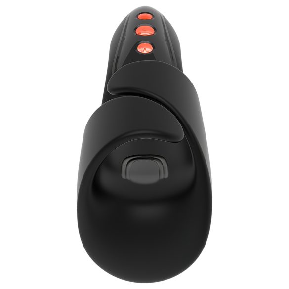 JamyJob - pulzujúci vibrátor na žaluď (čierny)