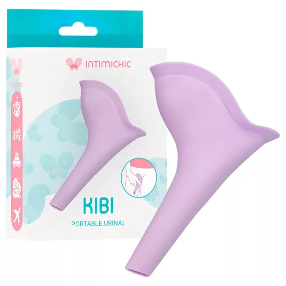 Intimichic Kibi - ženský urinovací lievik (fialový)