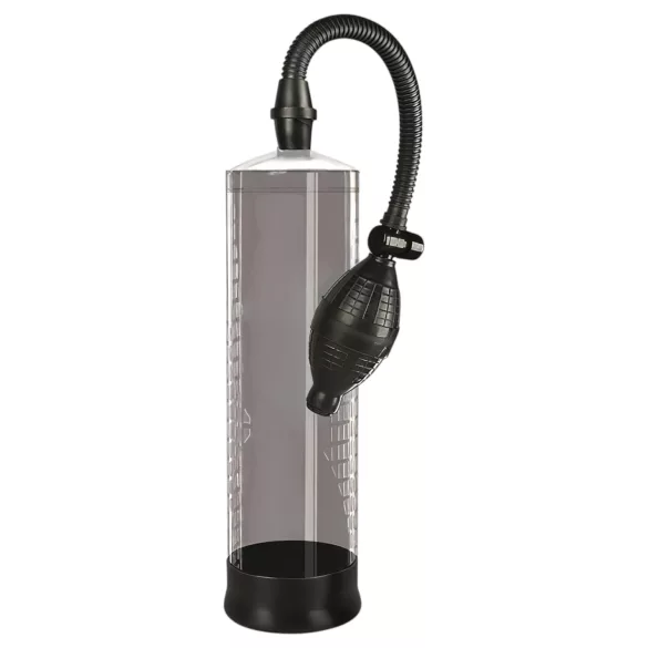 Boost PSX04 - ručná vákuová pumpa na penis s mierkou (priehľadná) - 22 cm