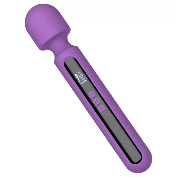 Engily Ross Aura - vibrátor s nabíjaním - digitálny masážny - fialový