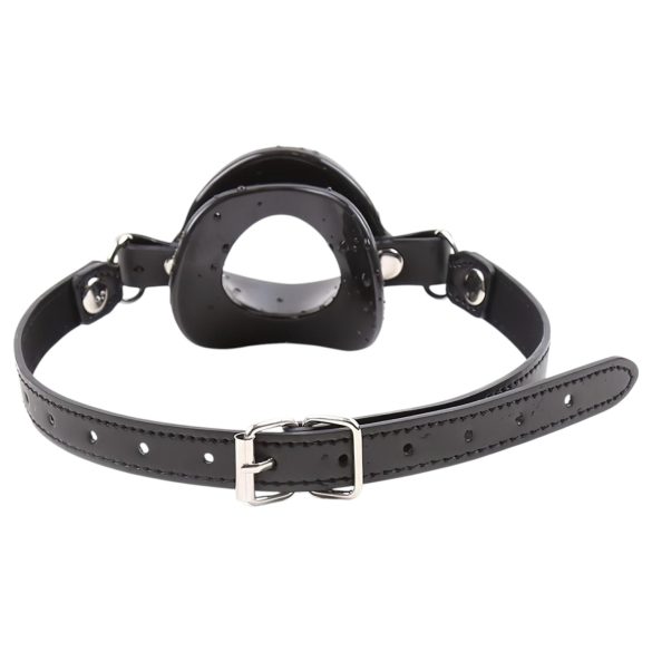 Latetobed - ústny kolík v tvare úst - silikón - čierny