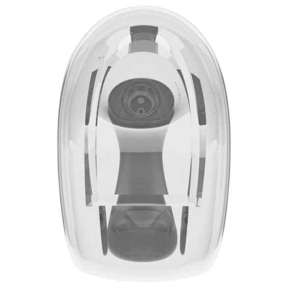 Afterdark - automatický vibračný análny čistič - priesvitný