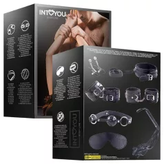   INTOYOU - BDSM sada pre začiatočníkov - 7 dielov - čierna