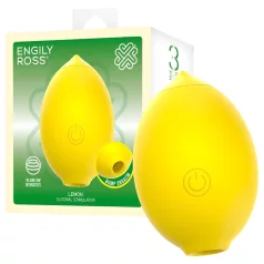   Engily Ross Lemon - vlnitý vibračný klitorálny stimulátor s citrónovou príchuťou (žltý)