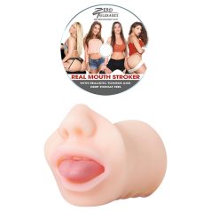   Zero Tolerance - realistická umelá ústa - naturálny odtieň