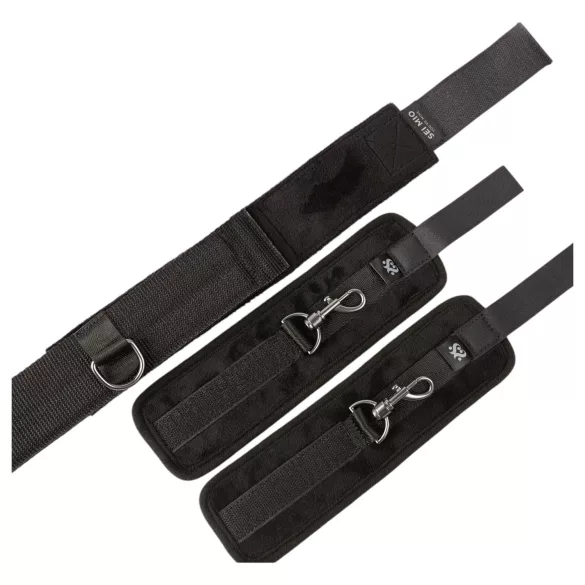 Sei Mio - roztahovacia tyč s putami - čierna