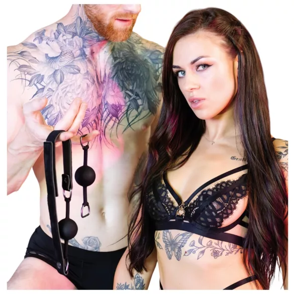 Sei Mio - sada na ústa - 2-dielna - čierna