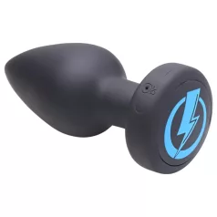   XR Brands - Zeus - rádiový E-Stim análny vibrátor (čierny)