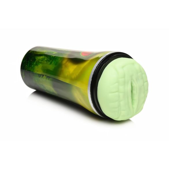 Creature Cocks Raptor - plazí fajočka v púzdre (čierno-zelené)