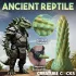 Creature Cocks - dildó s tvarom dinosaura - silikón - 20 cm - zelený