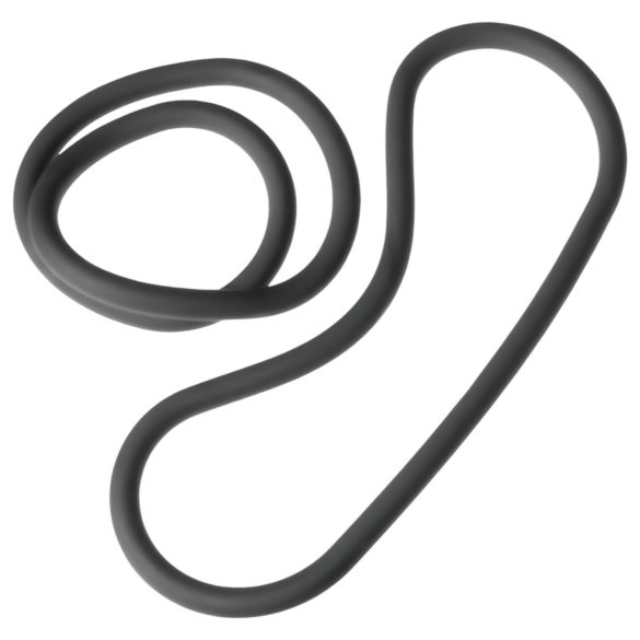 Perfect Fit Slim Wrap 12 - tenká erekčná krúžka - čierna (30 cm)