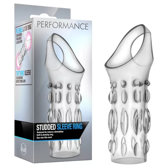 Performance - erekčný krúžok na penis - priehľadný