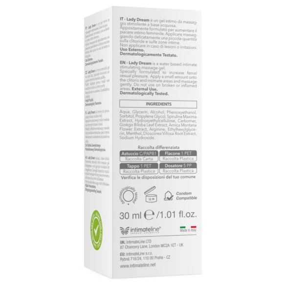 Intimateline Lady Dream - stimulačný gél pre ženy (30 ml)