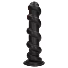   Ouch! Hole Driller - obrovský análny kolík (čierny) - 31,5 cm