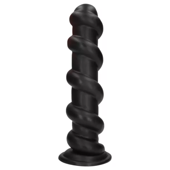 Ouch! Hole Driller - obrovský análny kolík (čierny) - 31,5 cm