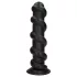 Ouch! Hole Driller - obrovský análny kolík (čierny) - 31,5 cm