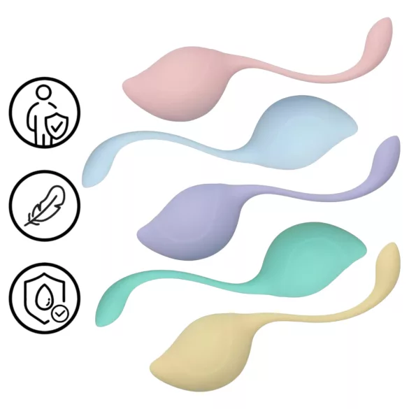 Loveline - kegel set na posilnenie panvového dna - 5 kusov
