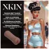 XKIN Beauty Queen Lulu - realistická umelá vagína masturbátor (tmavý naturál)