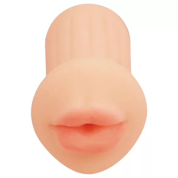 XKIN - realistický umelý ústny masturbátor - S (prírodný)