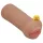 XKIN - umelá ústa masturbátor - S (tmavá naturálna farba)
