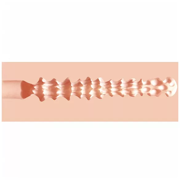 XKIN MRS Cummings - realistický umelý vaginálny masturbátor (telovej farby)