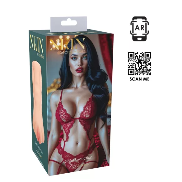 XKIN Seduction Tatiana - realistická umelá vagína masturbátor (prírodná)