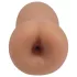 XKIN - realistický umelý zadok masturbátor - M (tmavý naturál)