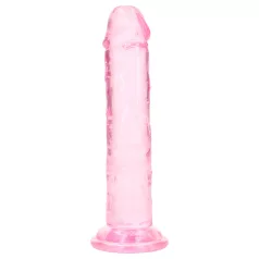   RealRock - realistický dildo s prísavkou (ružový) - 12,7 cm