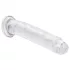 RealRock - realistický dildo s prísavkou (priehľadný) - 12,7 cm