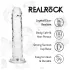 RealRock - realistický dildo s prísavkou (priehľadný) - 12,7 cm