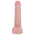 RealRock - realistický vibrátor s prísavkou - telová farba 20,5 cm