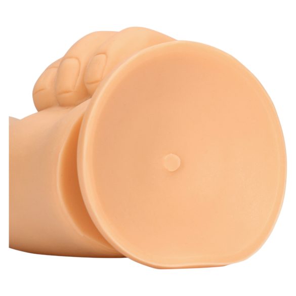 S-Line - dildo v tvare palca - realistický vzhľad - naturálna farba