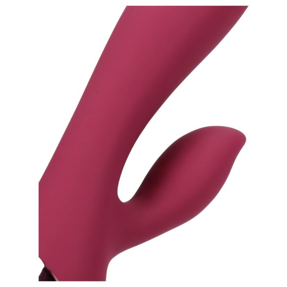 Loveline - nabíjací vibrátor s ramenom na klitoris (červený)