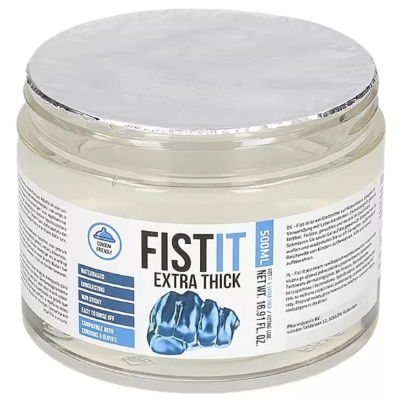 Fist It - extra husté vodou riediteľné mazivo na fisting - 500 ml