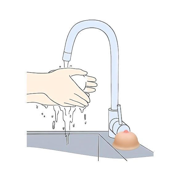 Titty - erotické mydlo prsia - prírodné - 95g