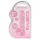 RealRock - realistické dildo - priesvitné ružové - 15 cm