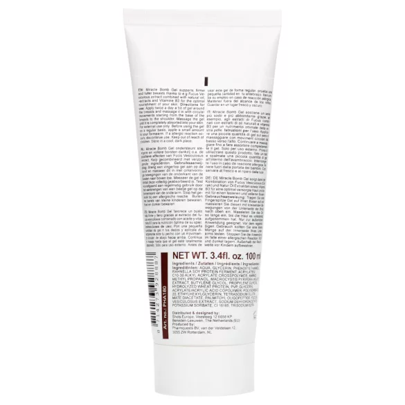 Pharmquests Miracle Bomb - krém na zväčšenie a spevnenie pŕs - 100 ml