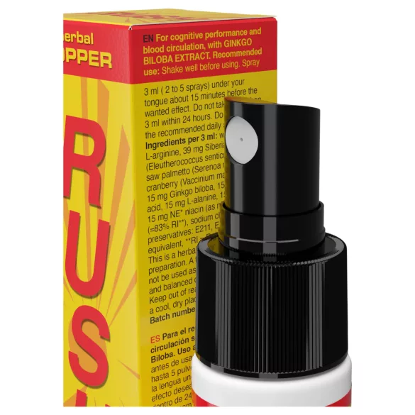 Herbal Rush - kvapky na podporu libida - 15 ml