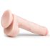 Easytoys - realistický dildó s prísavkou a semenníkmi - 26,5 cm - telová farba