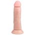 Easytoys - realistický dildo s prísavkou - 15,5 cm - naturálny