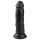 Easytoys - realistický dildo s prísavkou - čierny - 15,5 cm