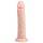 Easytoys - realistický dildo s prísavkou - 20,5 cm - naturálna farba