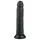 Easytoys - realistický dildo s prísavkou - čierny - 20,5 cm