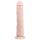 Easytoys - prísavkový extra veľký dildo (28,5 cm) - prirodzený